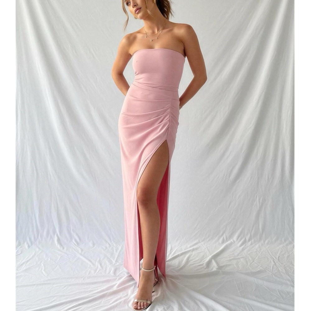 LOVERS + FRIENDS Chrisley Gown, Rose Pink, Small